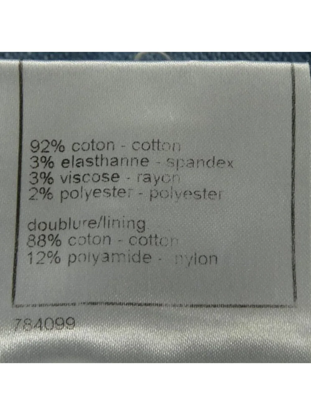 Chanel Skirt Blue